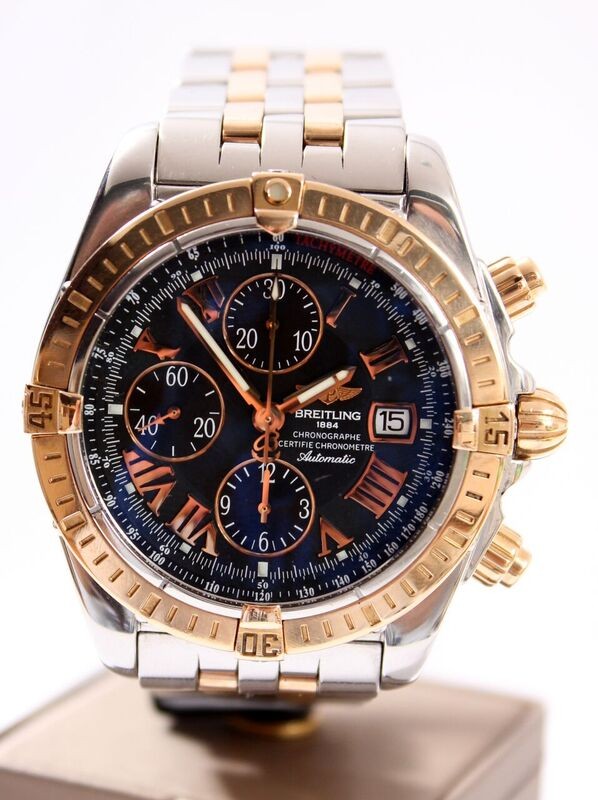 Breitling Chronomat Evolution Goud/Staal