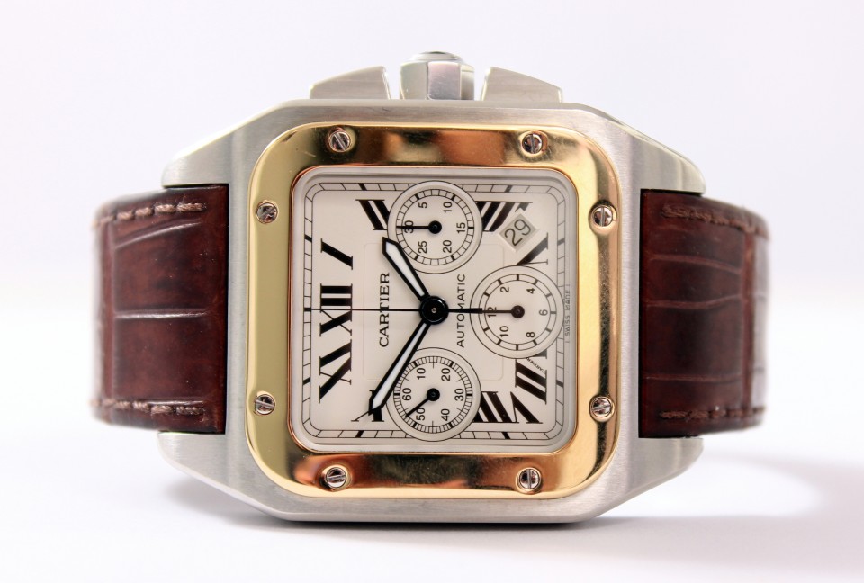 Cartier santos tweedehands best sale