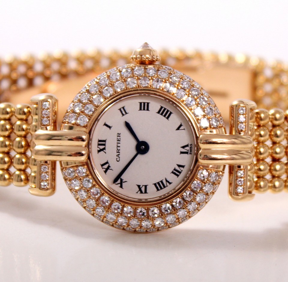Dames cartier horloge sale