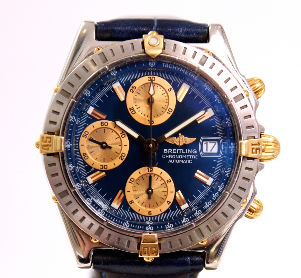 Breitling Chronomat Goud/Staal Chronograaf