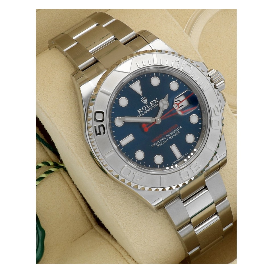 Rolex YachtMaster 40 Blue Index Ref.116622