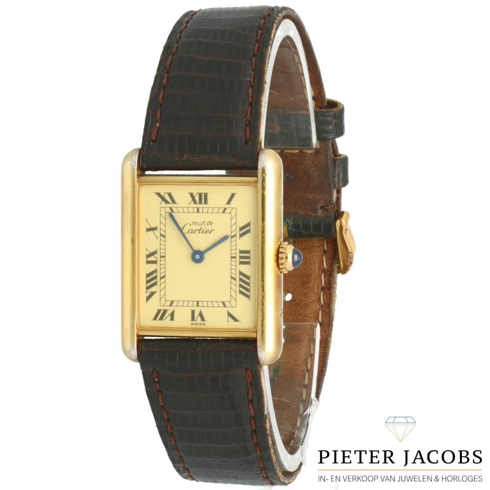 Cartier Tank Vermeil Quartz