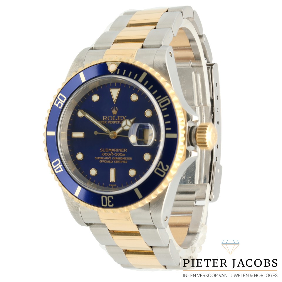 Rolex Submariner Date Goud/Staal Ref.16613