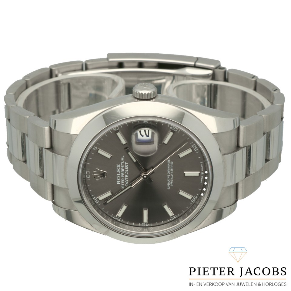 dark rhodium datejust 41