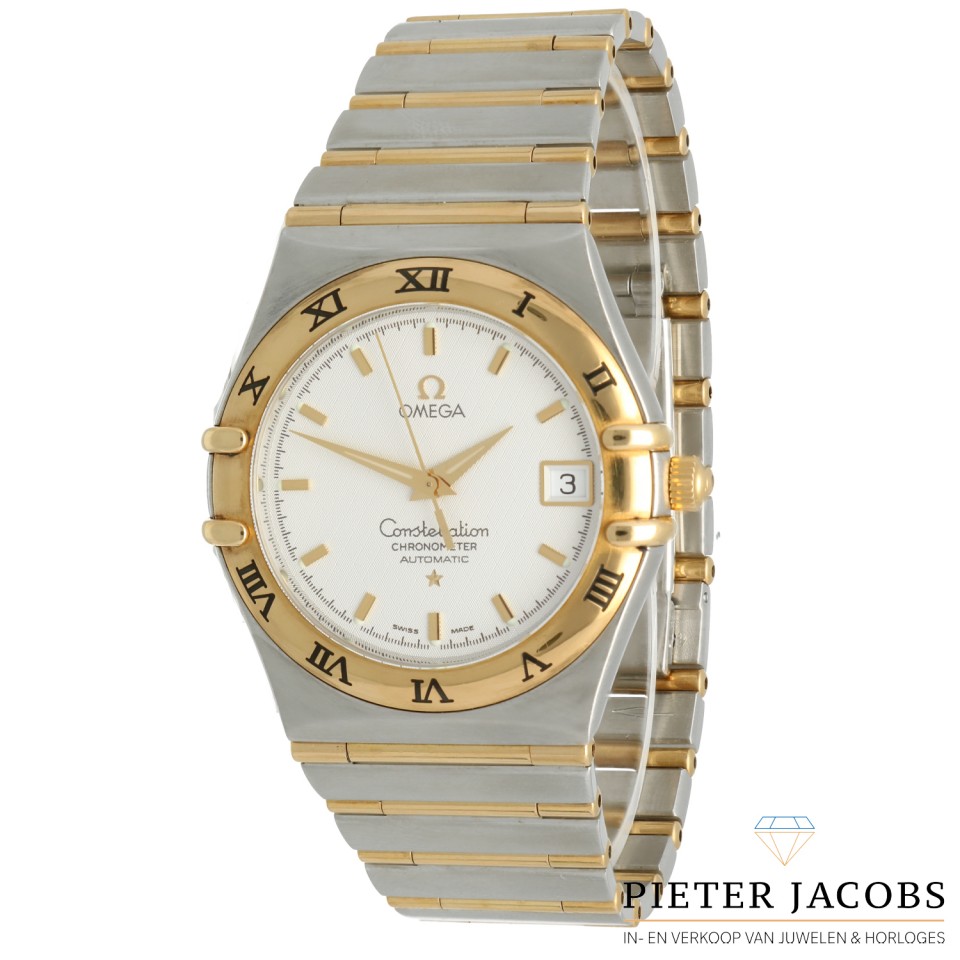 Omega Constellation Automatic gold steel full bar