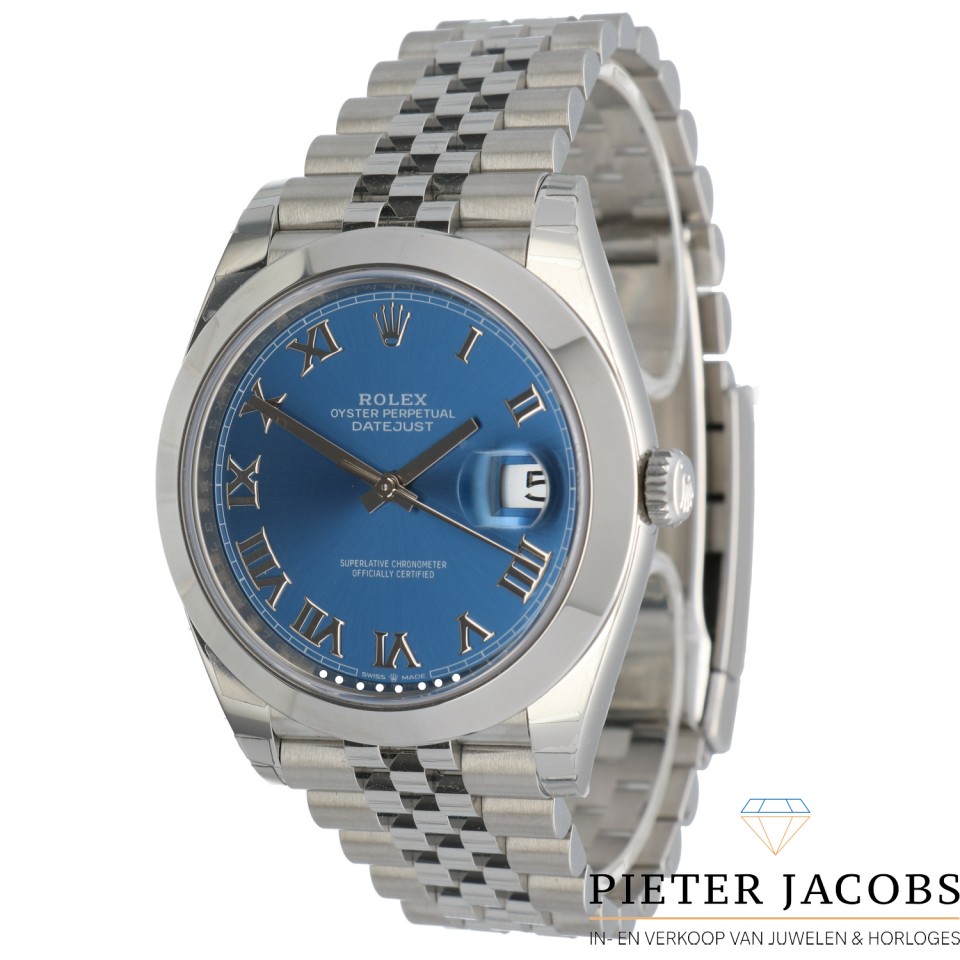 Rolex Datejust 41 Blue Jubilee Ref.126300