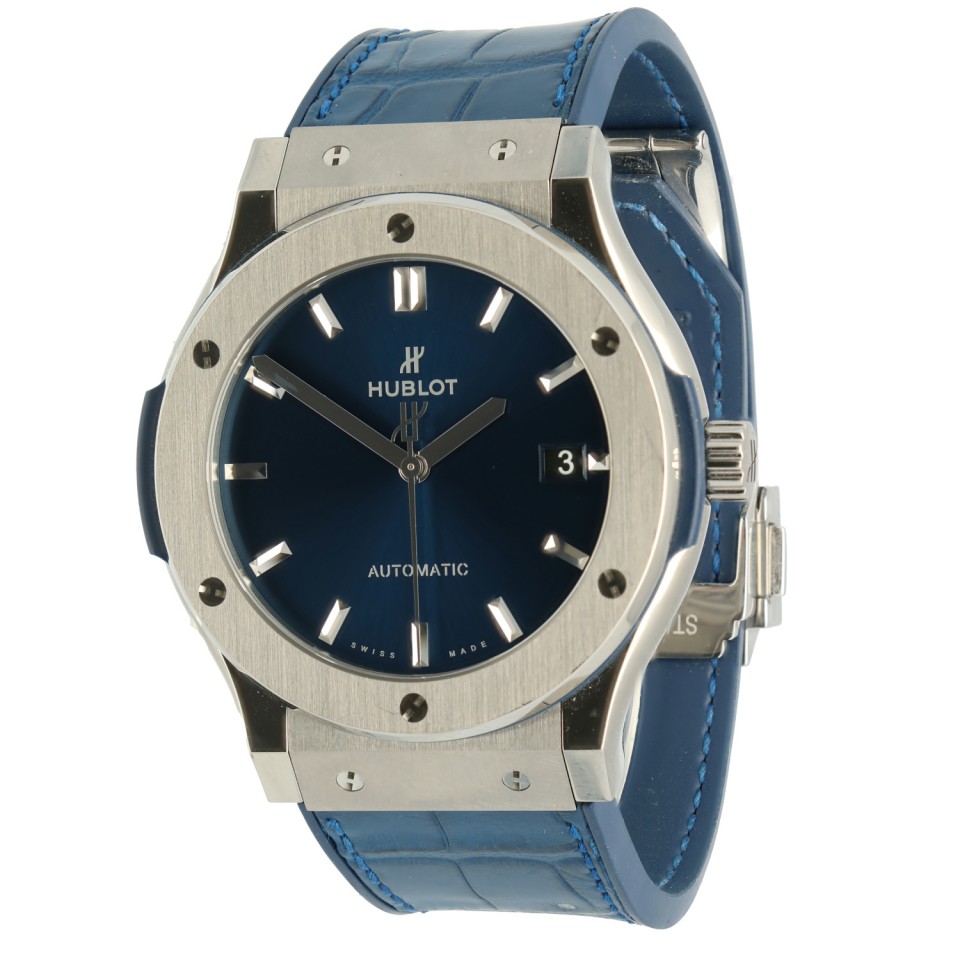 Hublot Classic Fusion Blue Titanium 45mm