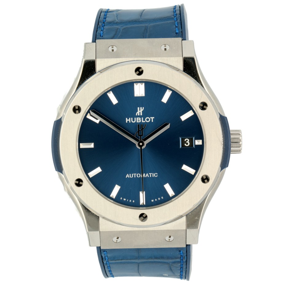 hublot model classic fusion blue king