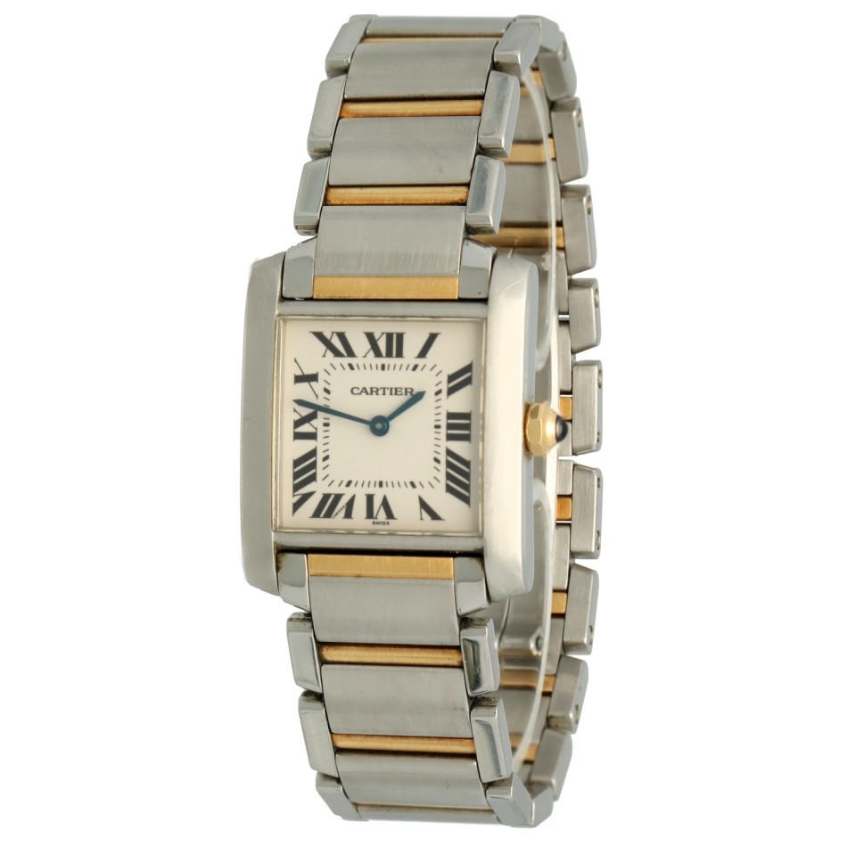 Cartier Tank Francaise Goud/Staal Ref.2301