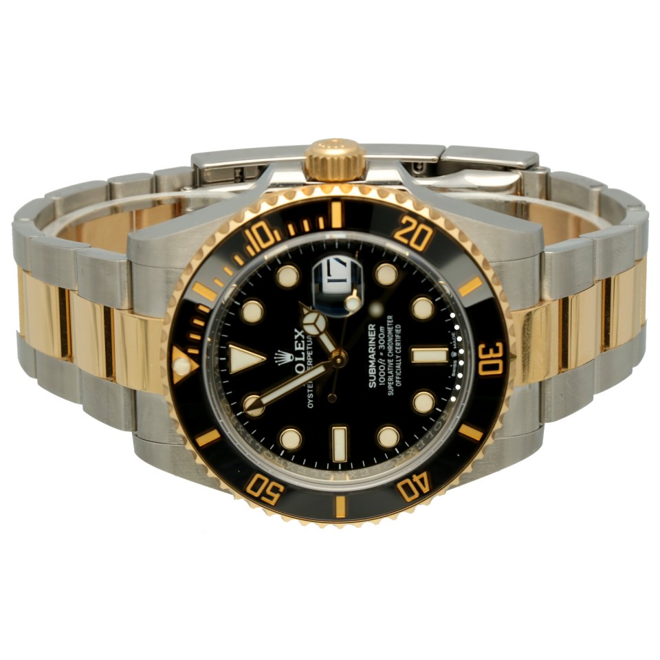 Rolex submariner goud staal 2025