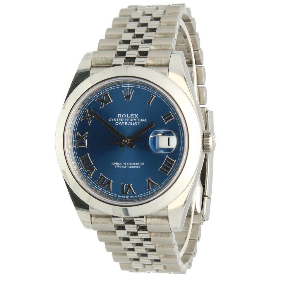 Rolex Datejust 41 Ref.126300 Azzurro Blue