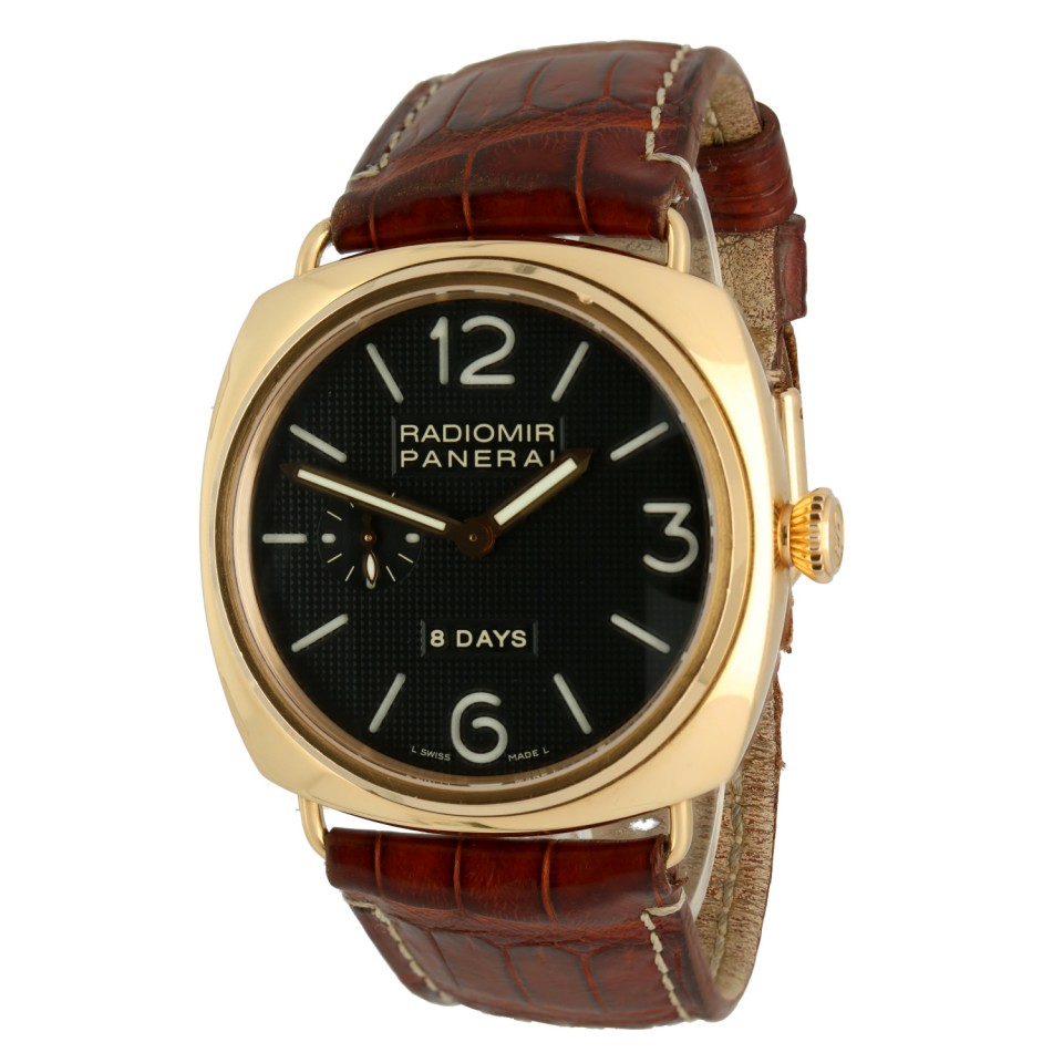 Panerai Radiomir 8 Days Rose Gold 18K.