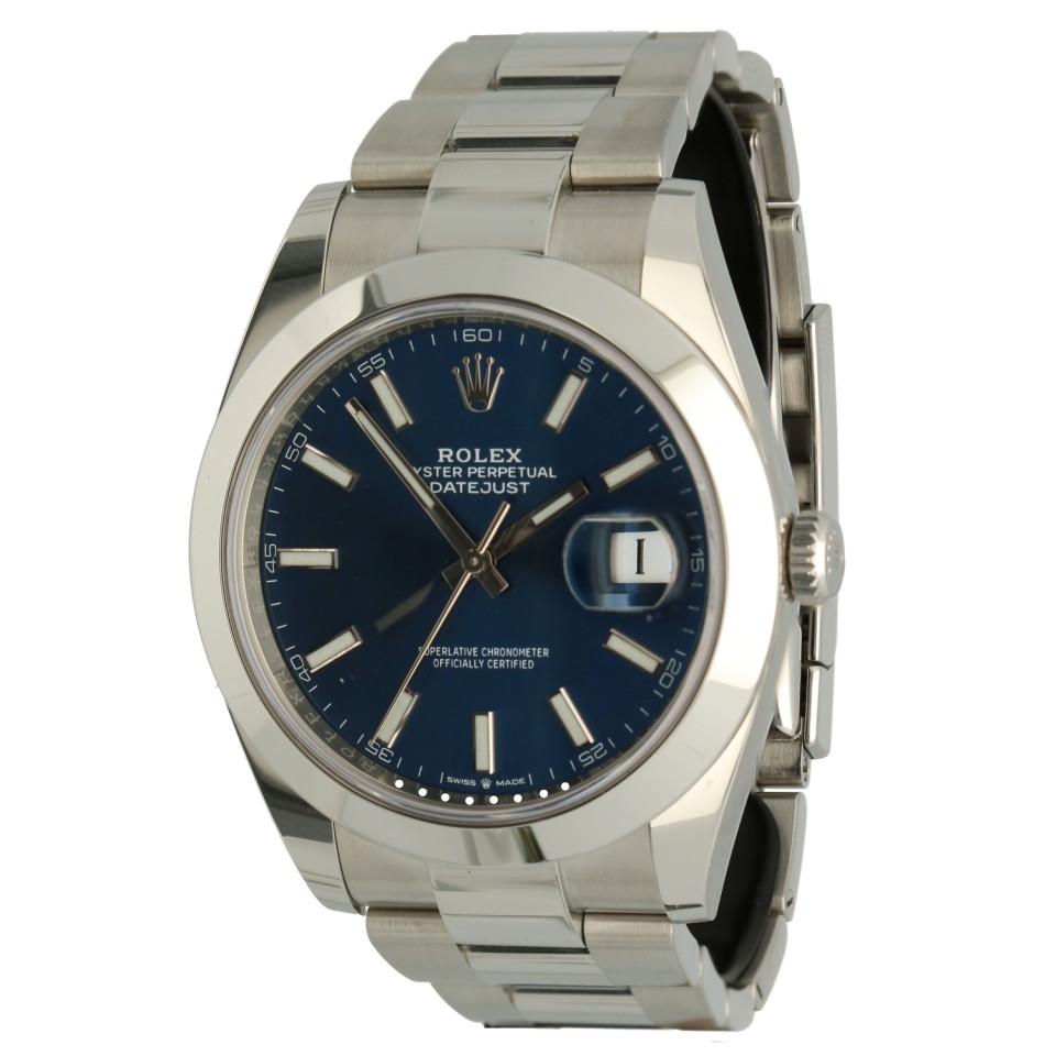 Rolex Datejust 41 ''Blue dial'' Ref. 126300 / 2020