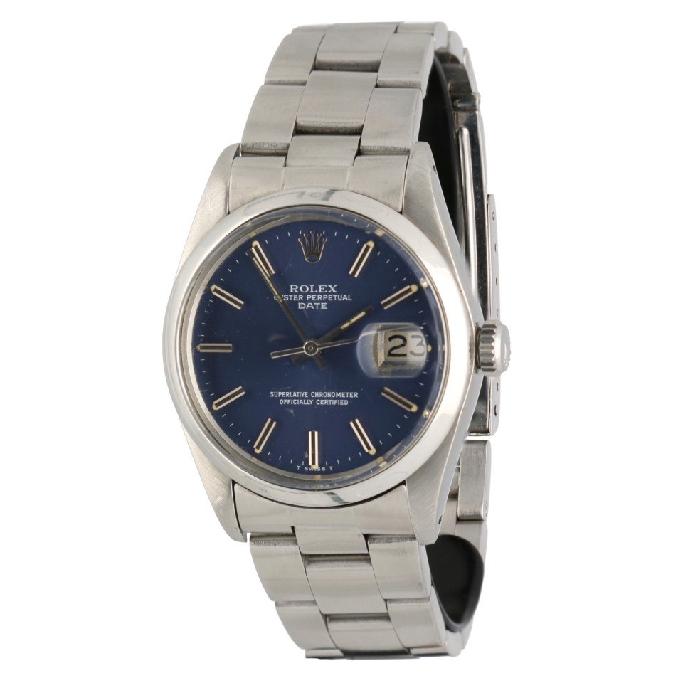 Rolex Oyster Perpetual 34 Ref.1500 "Blue Index"