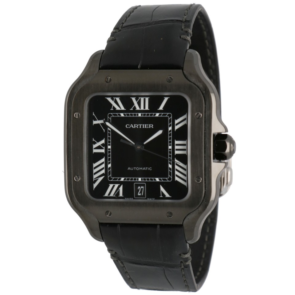 Cartier Santos de Cartier WSSA0039 Black steel