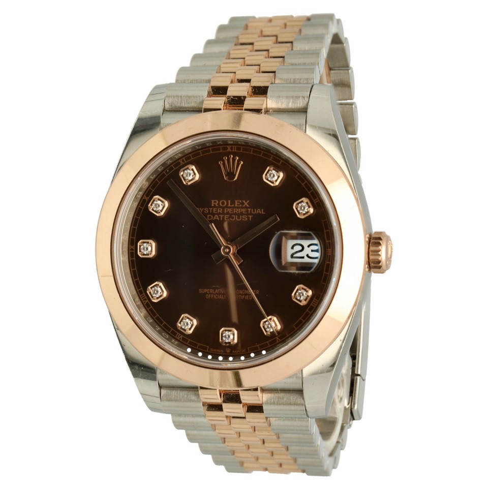 Rolex Datejust 41 Ref.126301 Everose/Choco "Jubilee"