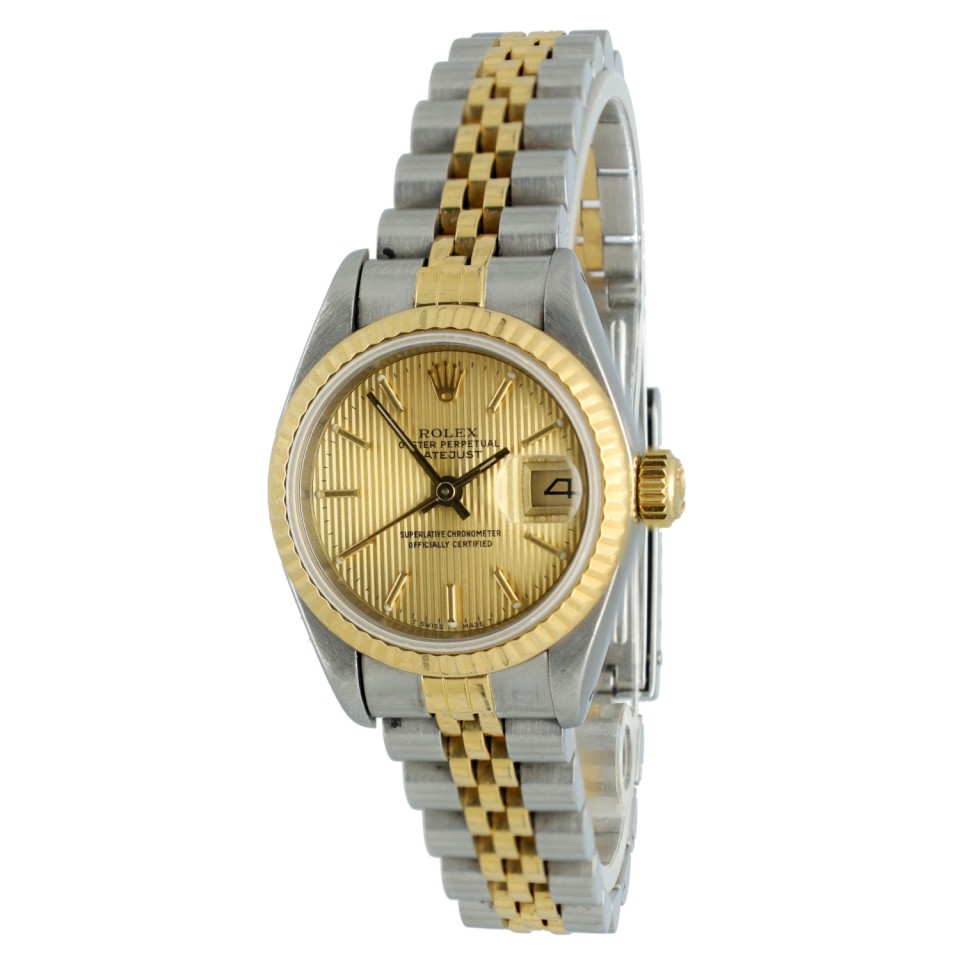 Rolex Datejust 26 Goud/Staal Ref.69173 Tapestry Dial