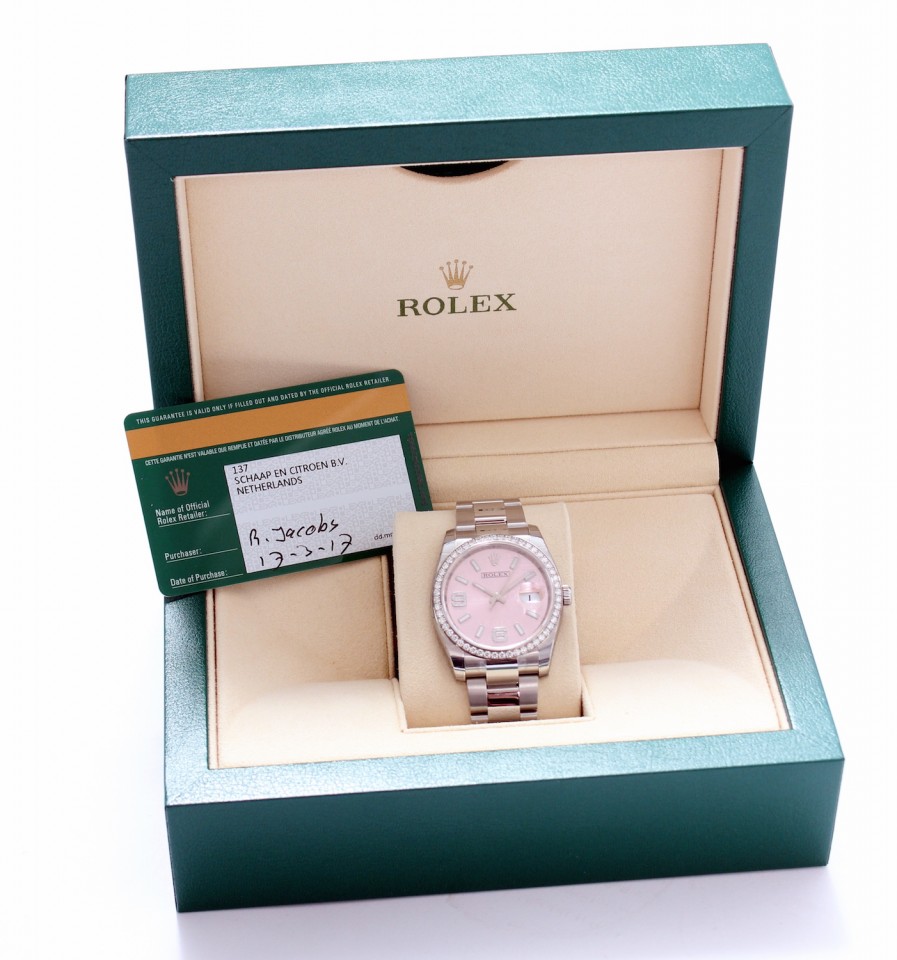 Rolex Datejust 36 â€œBriljanten Lunetteâ€