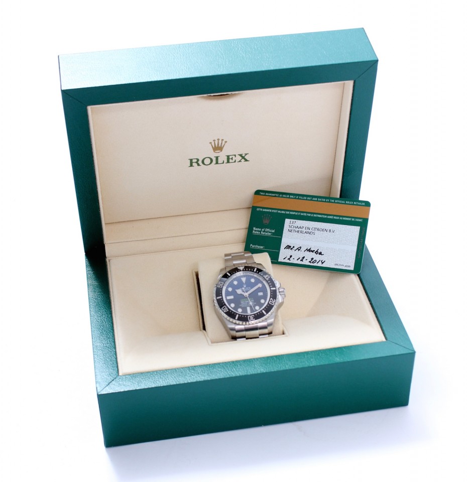 Rolex Sea-Dweller Deepsea D-Blue â€œJames Cameronâ€ Ref. 116660