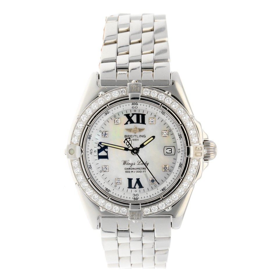 Breitling Wings lady Diamonds.