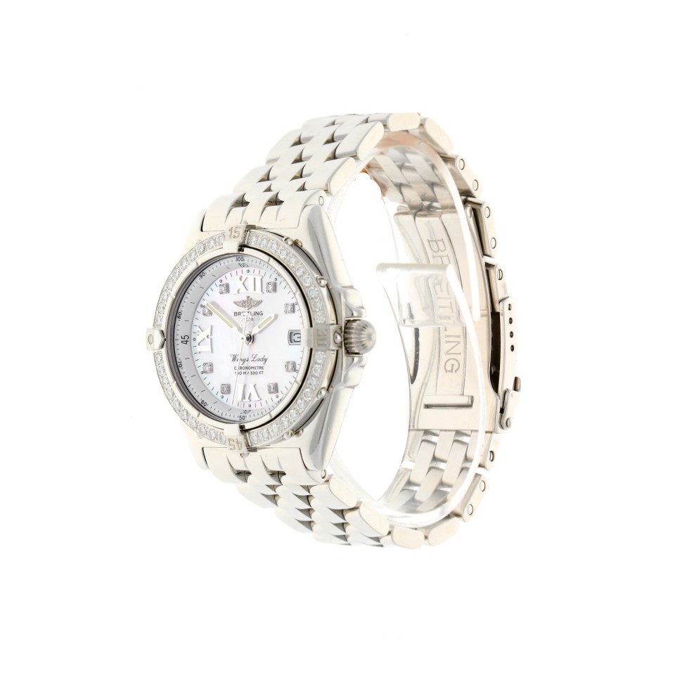 Breitling Wings lady Diamonds.