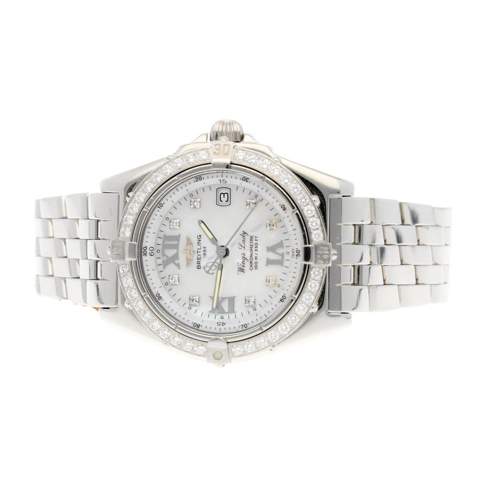 Breitling Wings lady Diamonds.