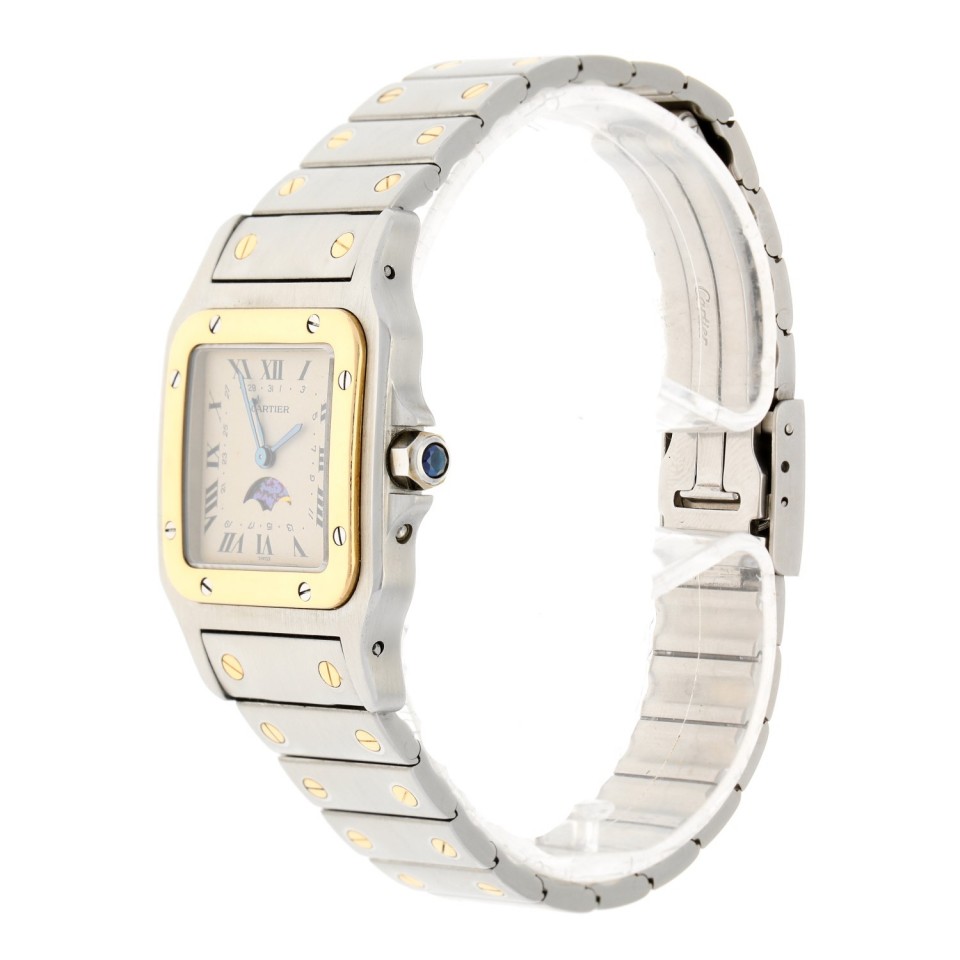 Cartier Santos GalbÃ©e Maanphase