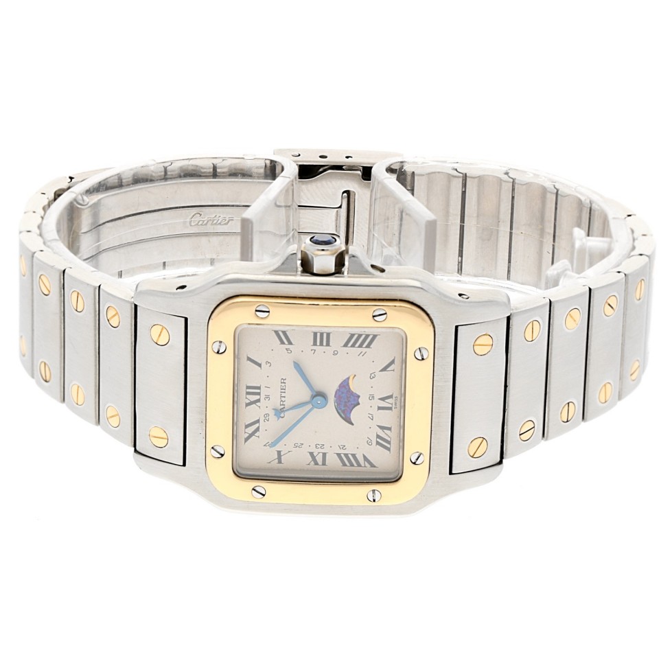 Cartier Santos GalbÃ©e Maanphase