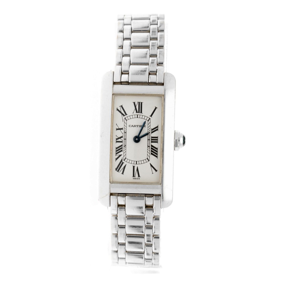 Cartier Tank AmÃ©ricaine 18Krt. witgoud