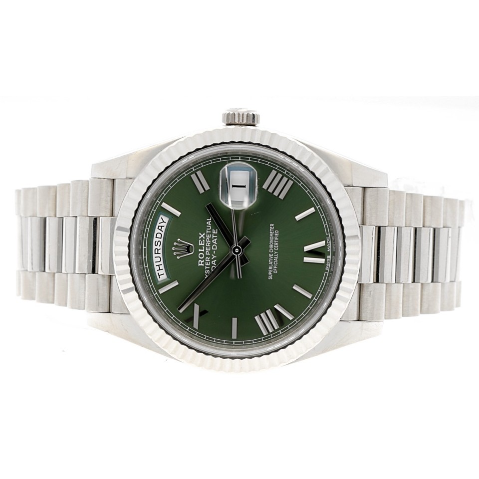 Rolex Day Date 40 Anniversary witgoud