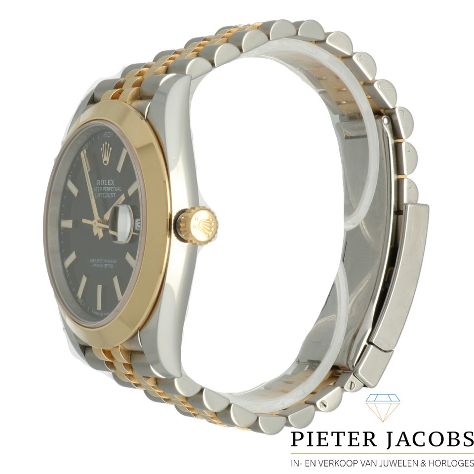 Rolex Datejust 41 Gold/Steel Black Dial