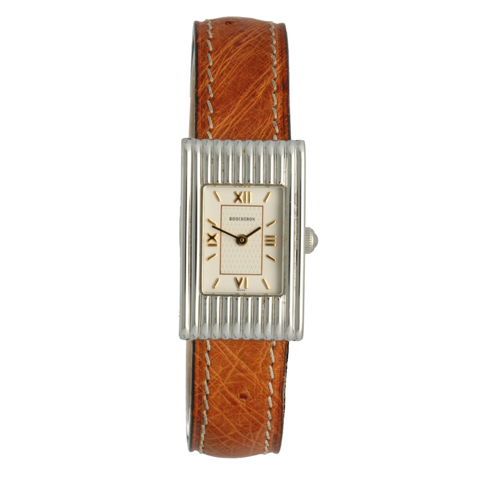 Boucheron Goud/Staal Reflet Ladies watch