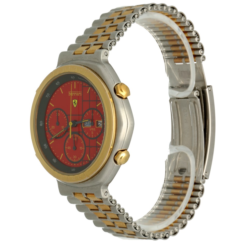 Ferrari By Cartier Formula Chronograaf Goud/Staal