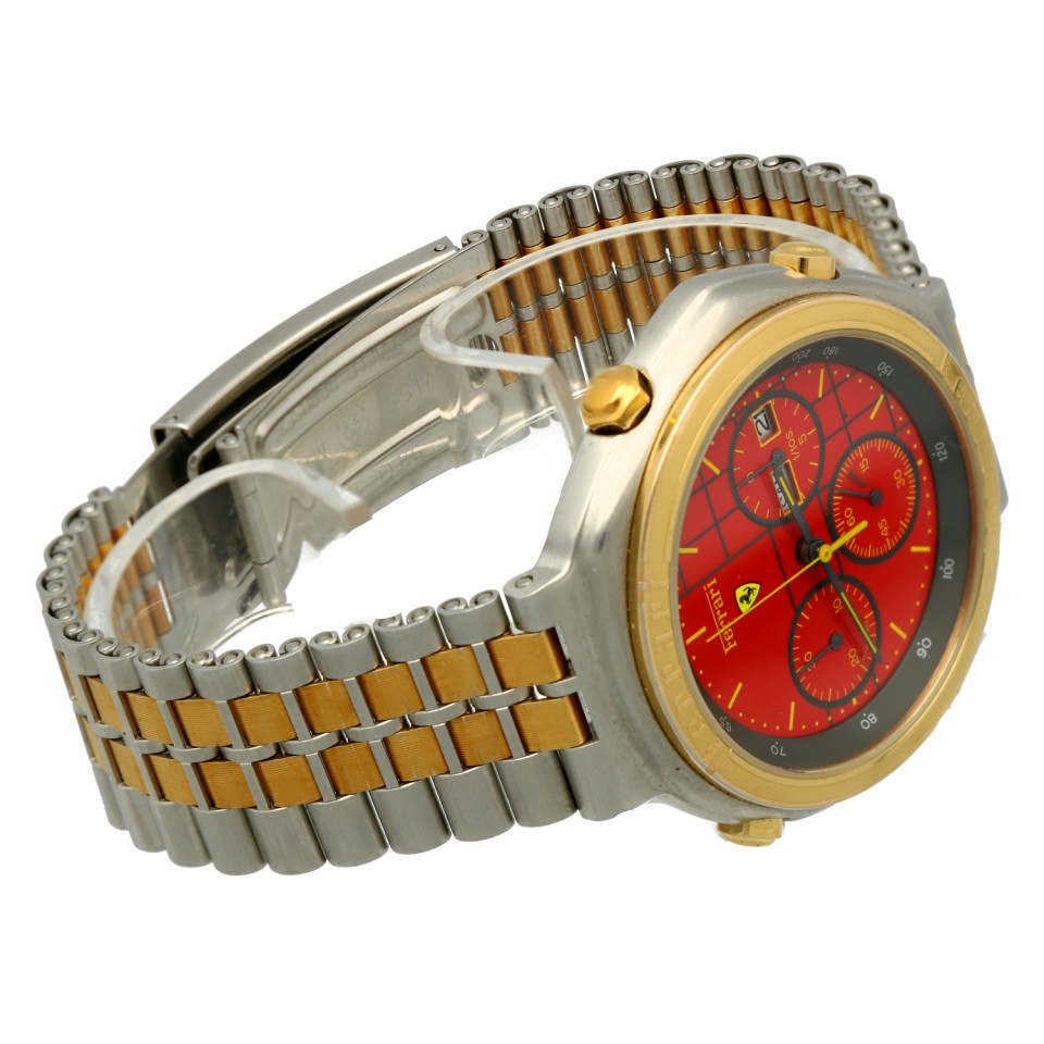 Ferrari By Cartier Formula Chronograaf Goud/Staal