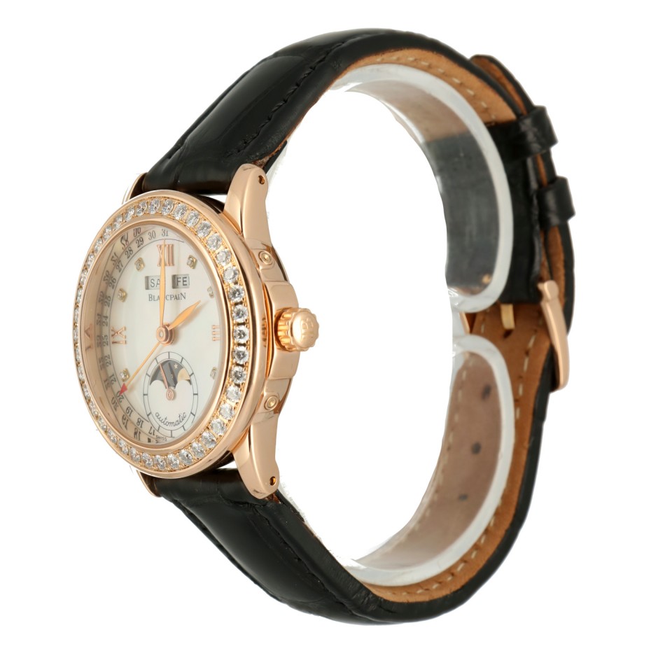 Blancpain LÃ©man Moonphase QuantiÃ¨me Mother of Pearl