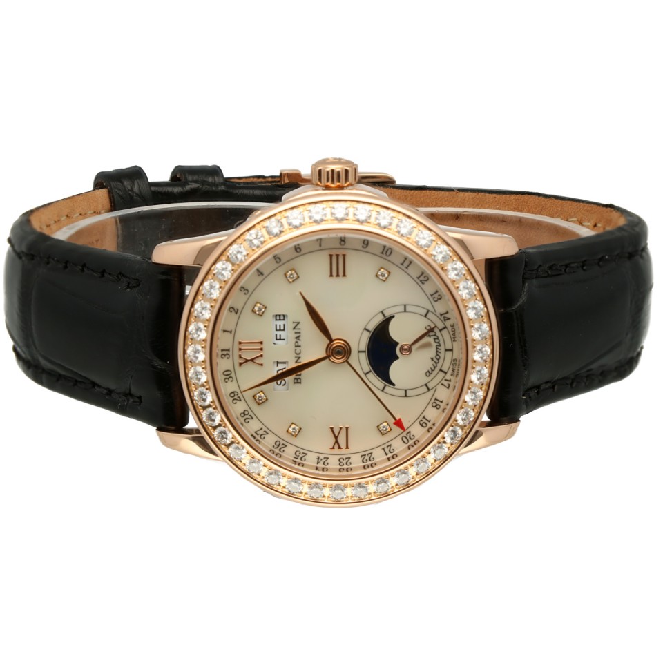 Blancpain LÃ©man Moonphase QuantiÃ¨me Mother of Pearl