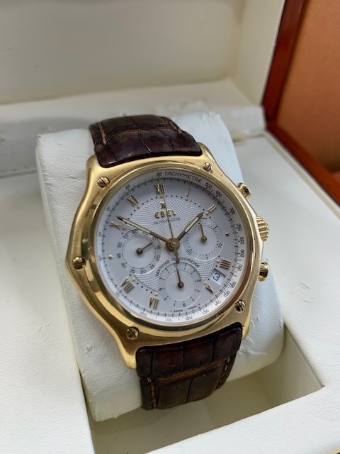 Ebel 1911 Chronograaf 18K. Goud
