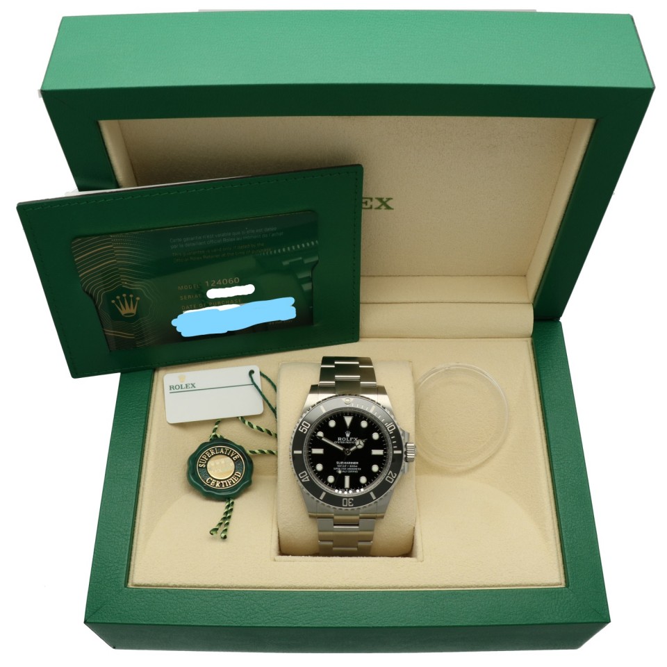 Rolex Submariner No Date 41 Ref.124060