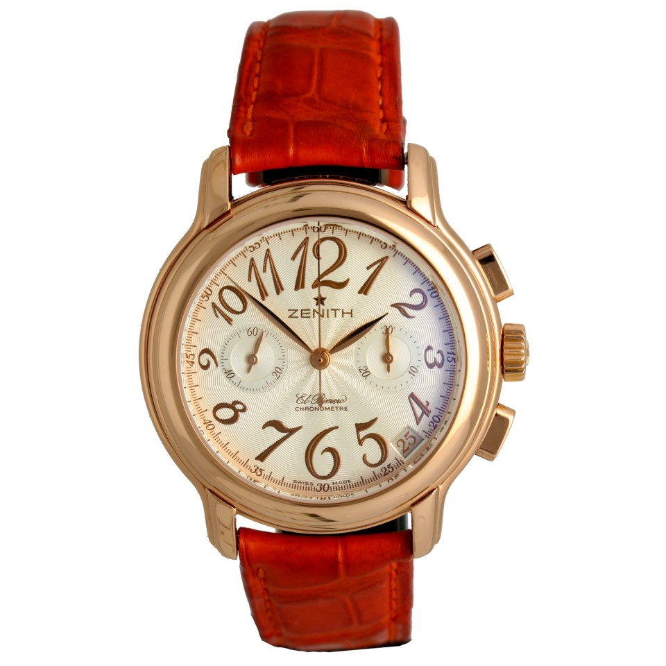 Zenith El Primero Chronomaster 18K. RosÃ© Goud