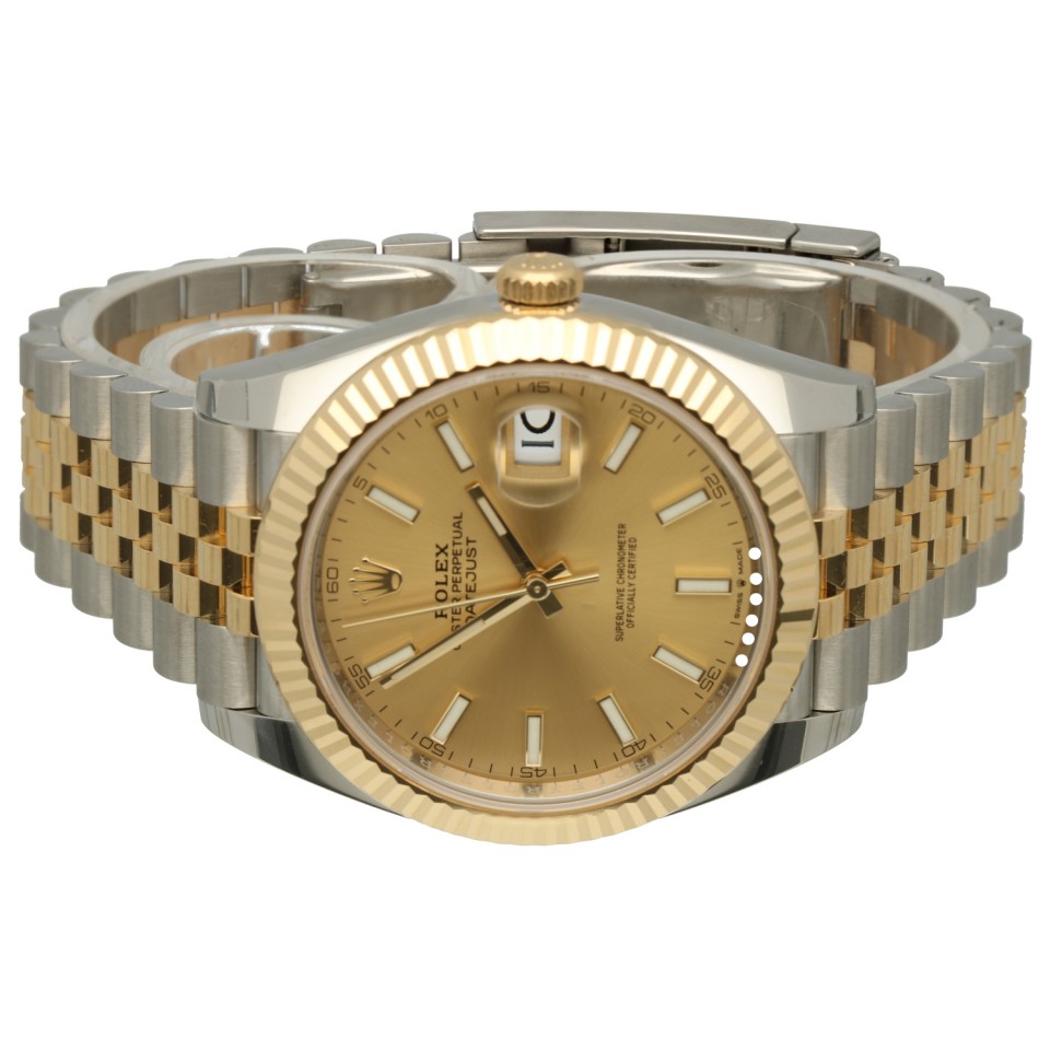 Rolex Datejust 41 Ref.126333 Goud/Staal
