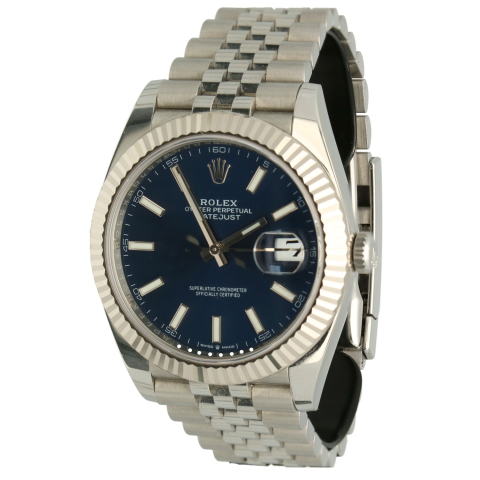Rolex Datejust 41 Ref.126334 Blue/Jubilee