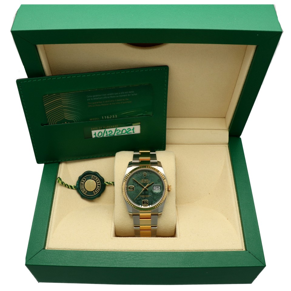 Rolex Datejust 36 ''Flora dial'' Ref. 116233