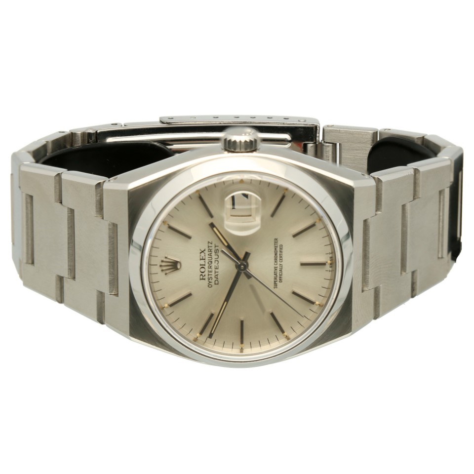 Rolex Datejust Oysterquartz Silver Index