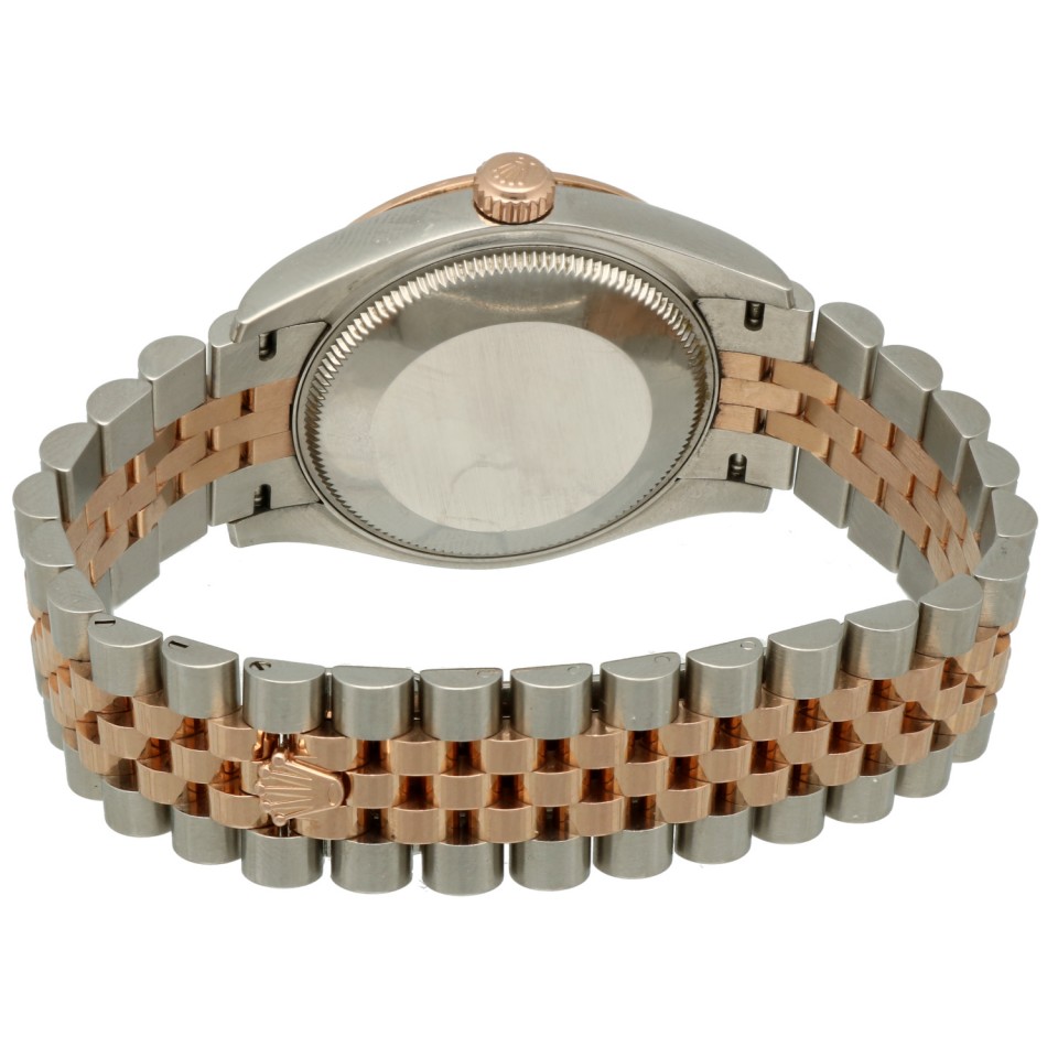 Rolex Datejust 31 Jubilee RosÃ© Goud/Staal Diamant GERESERVEERD