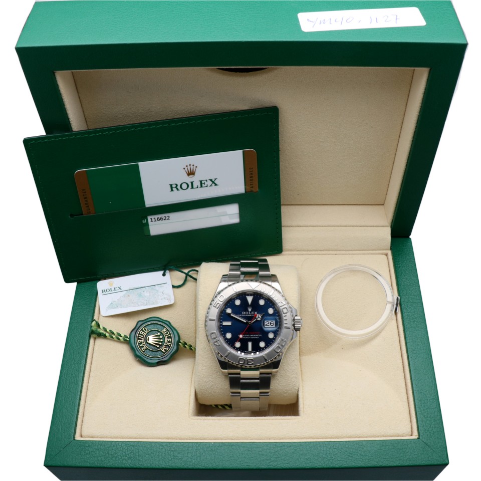 Rolex Yacht-Master 40 Ref.116622 Blue/Platinum