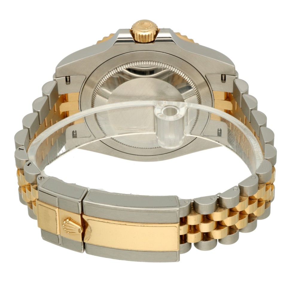 Rolex GMT-Master II Goud/Staal Ref.126713GRNR 99% Nieuw