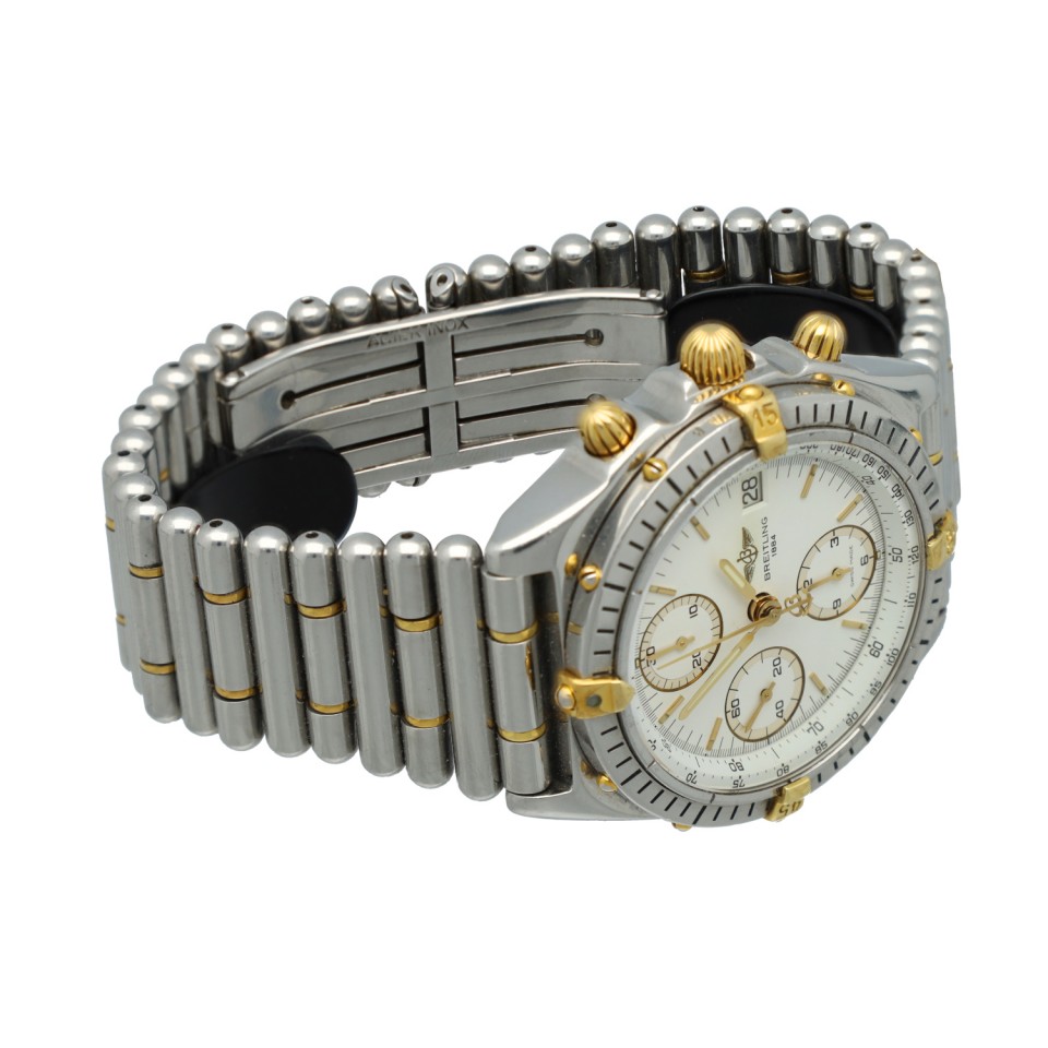Breitling Chronomat Goud/Staal Ref.B13048