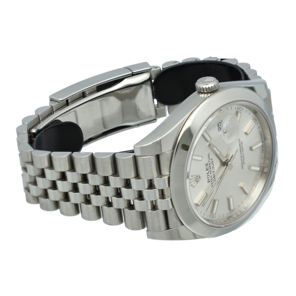 Rolex Datejust 41 Ref.126300 Silver Index Jubilee