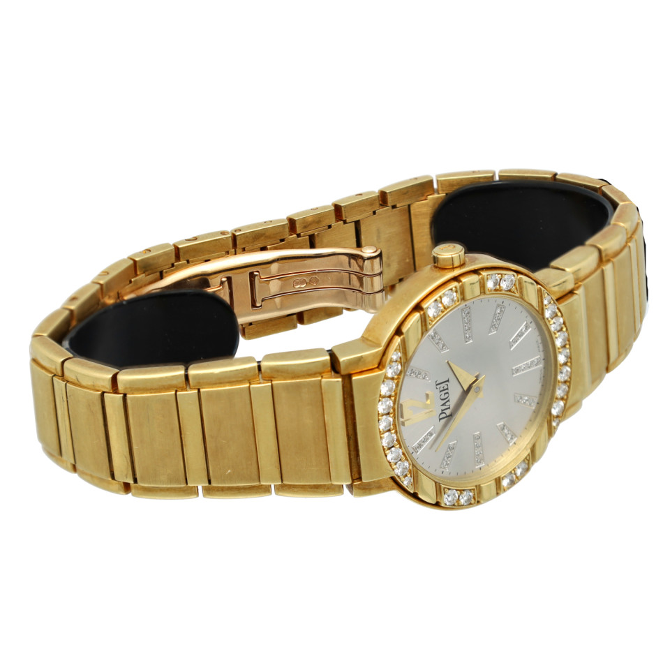 Piaget Polo Ref.27501 18K. Factory Diamonds Set
