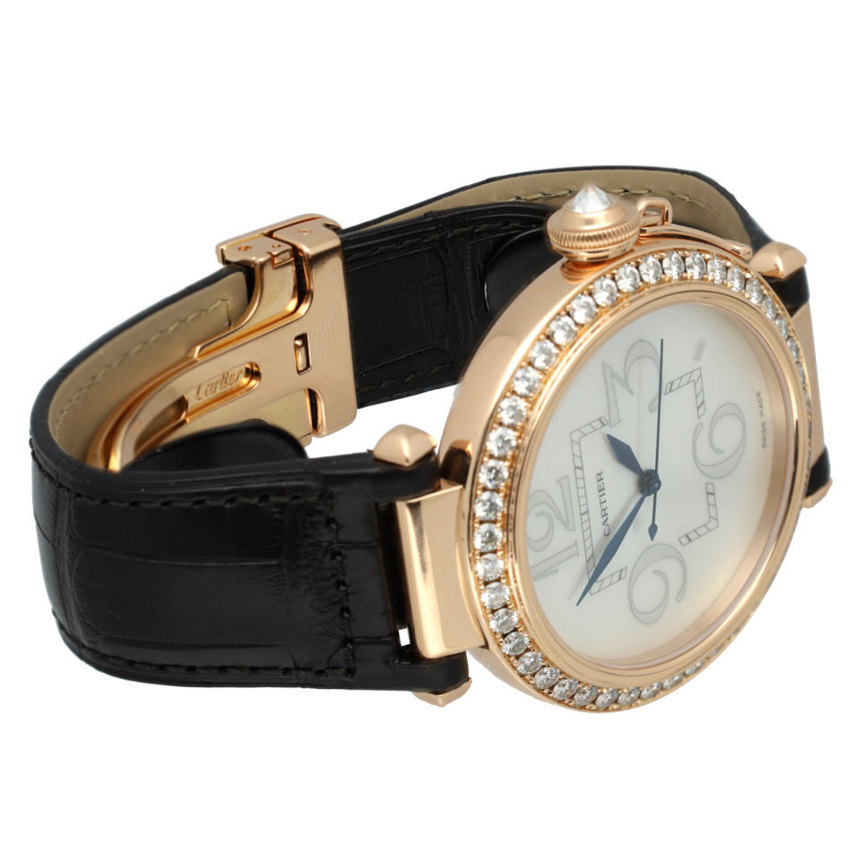 Cartier Pasha RoseGold MOP Dial 